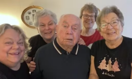 Ditton stroke survivor John struggles to speak but can belt out a song