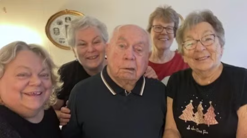 Ditton stroke survivor John struggles to speak but can belt out a song