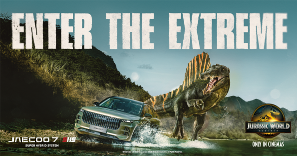JAECOO and Jurassic World Rebirth venture into the Unknown Boundary with new global film partnership