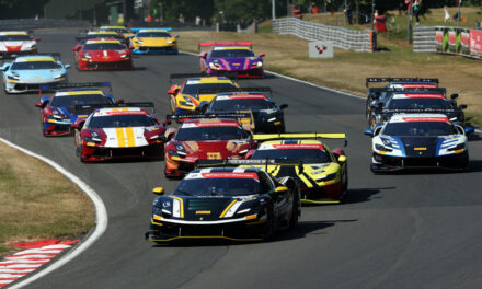 Brands Hatch hosts the third round of the Ferrari Challenge UK