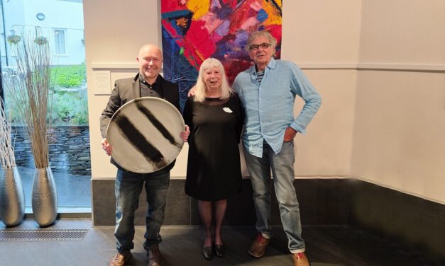 Ceramics and abstract paintings feature in North West hotel art gallery
