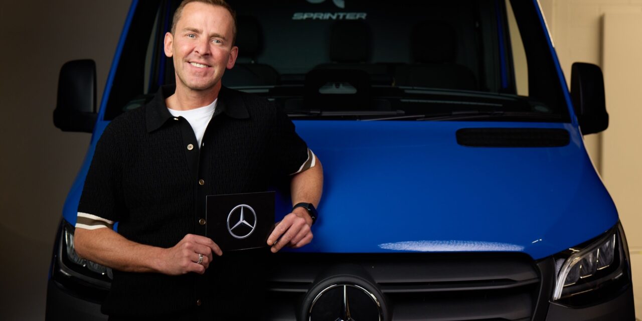 Scott Mills launches first Mercedes-Benz Vans podcast…for van drivers