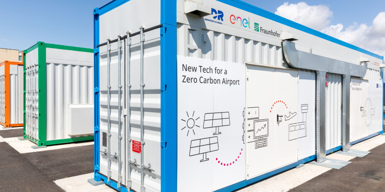Nissan LEAF batteries start their second life with Pioneer at Italy’s largest airport