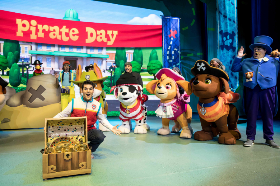 PAW PATROLTM LIVE! ‘THE GREAT PIRATE ADVENTURE’ SETTING SAIL  FOR A HUGE UK TOUR!