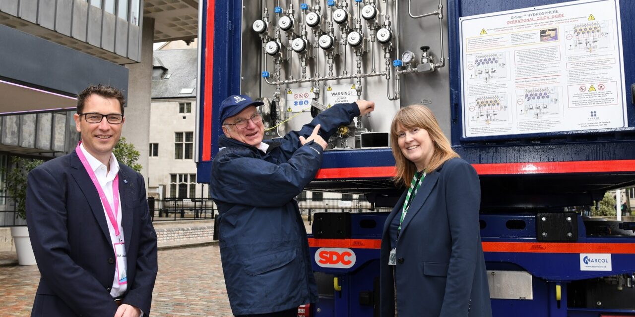 Nottingham-based firm driving the ‘fuel of the future’ – Luxfer Gas Cylinders showcases its hydrogen innovation at UK Hydrogen Summit in Westminster, London