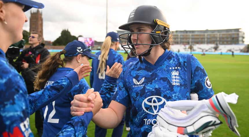 England Women secure series clean-sweep in Taunton