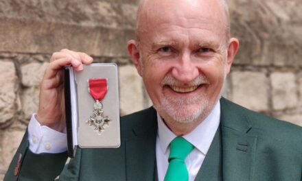 Previous chair of Candlelighters charity awarded MBE for services to cancer.