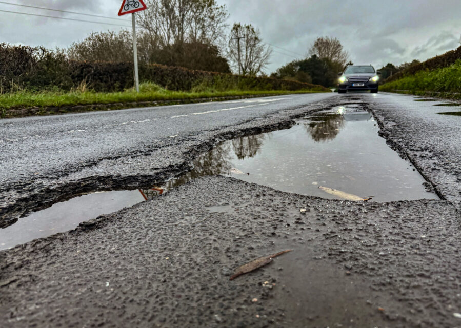 Drivers call for heavy vehicles and delivery vans to incur pothole levy