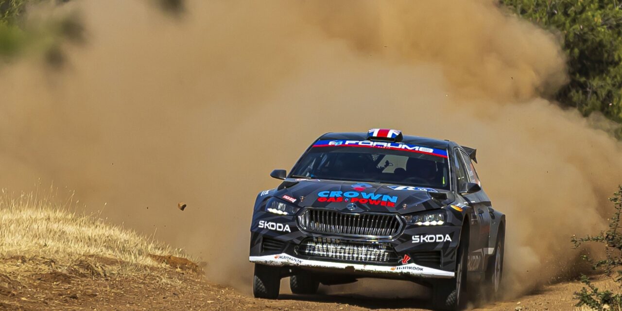 Acropolis Rally Greece: Gus Greensmith drives Škoda Fabia RS Rally2 to second position in WRC2