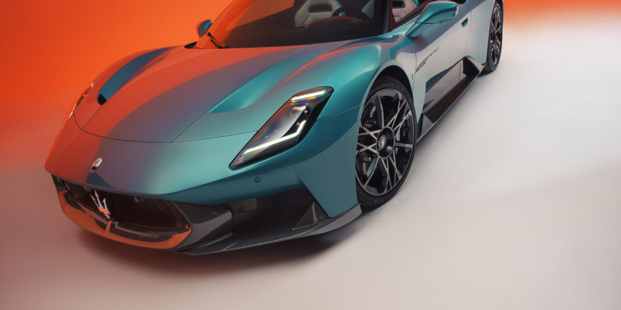 Maserati MCPURA: the essence of performance debuts at Goodwood