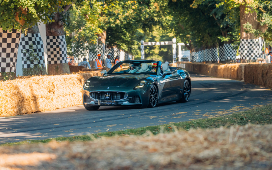 Maserati makes its mark at the 2025 Goodwood Festival of Speed