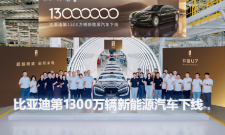 BYD celebrates 13 millionth New Energy Vehicle