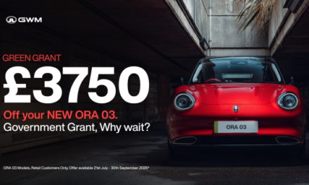 GWM UK launches own £3,750 ‘Green Grant’ for ORA 03 buyers: No need to wait for the Government Grant
