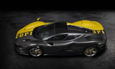 Ferrari unveils an exclusive tailor made Daytona SP3 for charity auction during Monterey Car Week