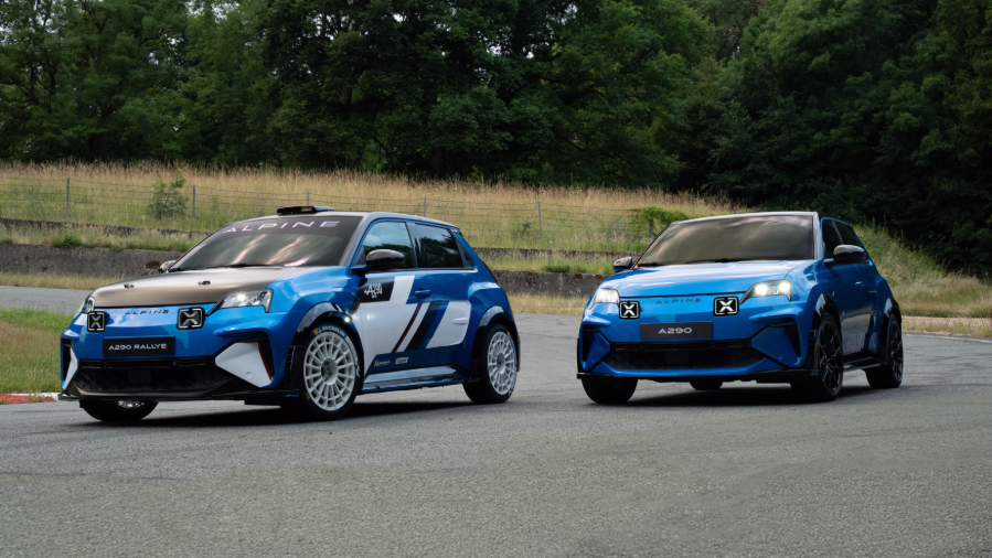 Alpine A290 Rallye revealed as a high-performance EV ready for customer competition