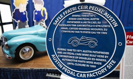 Legacy of Austin pedal cars factory honoured with Blue Plaque