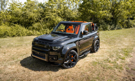 Urban Widetrack Heritage Series Soft-Top Land Rover Defender – ready for the beach and city streets