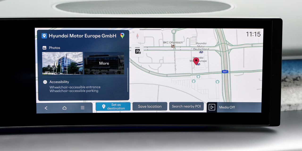 Hyundai integrates Google Places for a smarter and more powerful navigation experience
