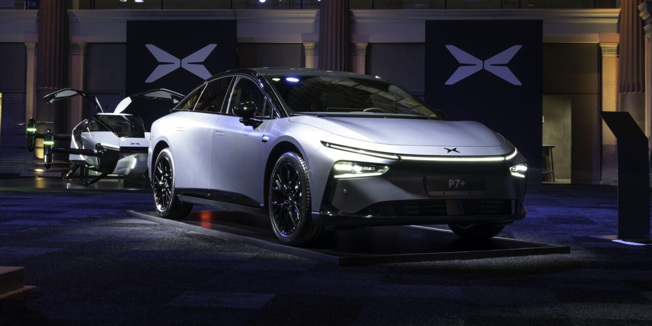 XPENG showcases next-gen innovation and progressive design with dynamic P7+ debut at Goodwood Festival of Speed