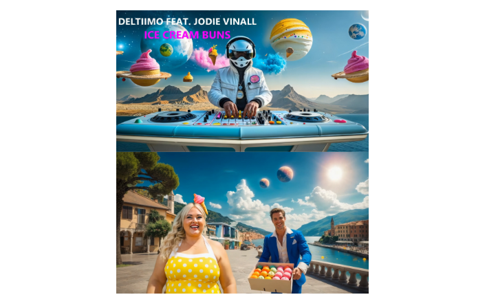 Deltiimo & Jodie Vinall Drop a Sugar-Rush Summer Anthem with Ice Cream Buns
