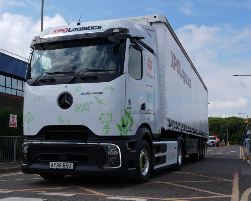 Mercedes-Benz Trucks powers XPO Logistics and PepsiCo toward zero emissions