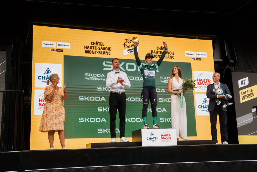 Tour de France Femmes avec Zwift Finale: New Škoda Design trophy commemorates brand’s 130th anniversary
