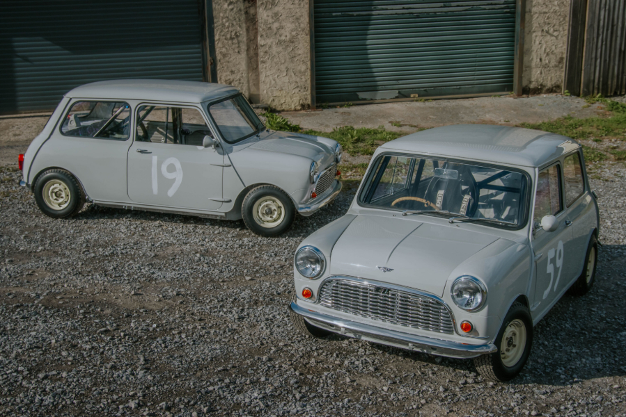 1959 specification Austin Minis to race at Goodwood Revival