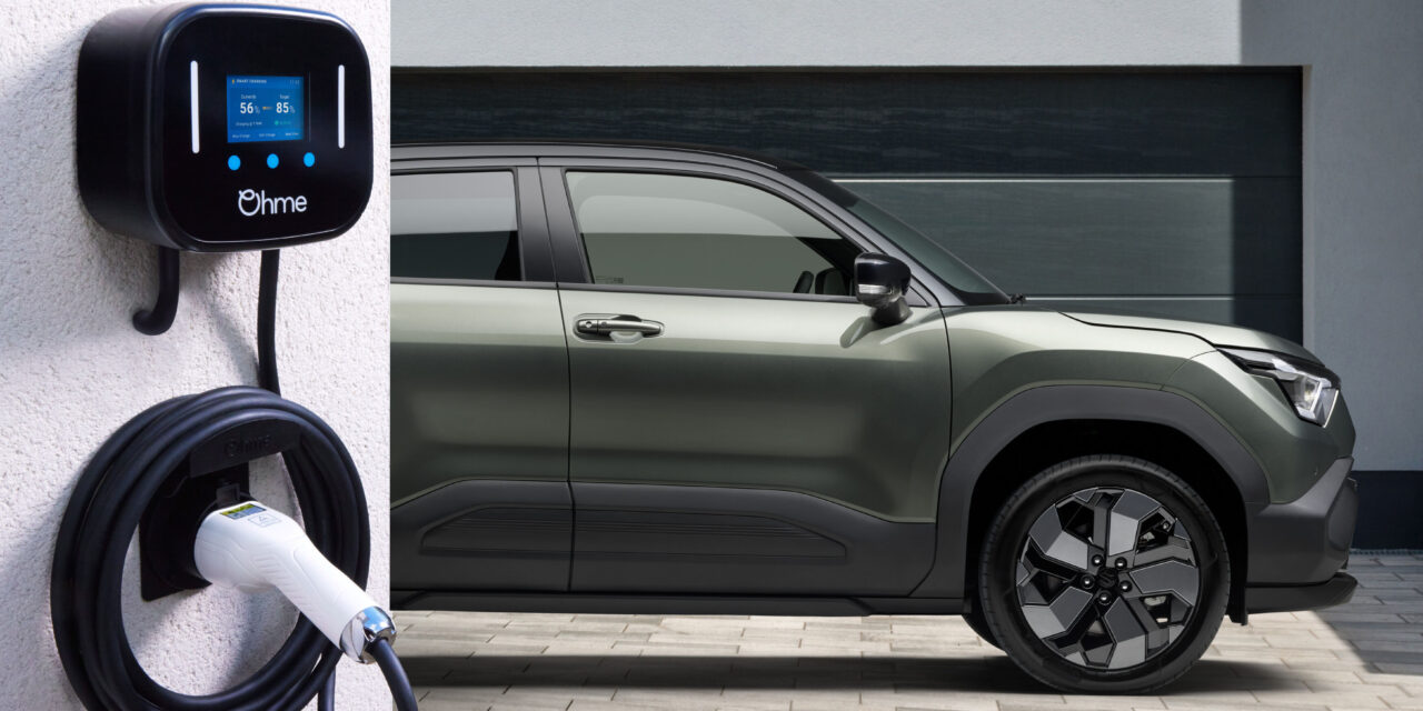Suzuki introduces Ohme as its home EV charging partner