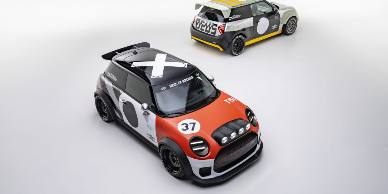 MINI JCW x Deus Ex Machina: Two worlds. Two cars. Singular enthusiasm