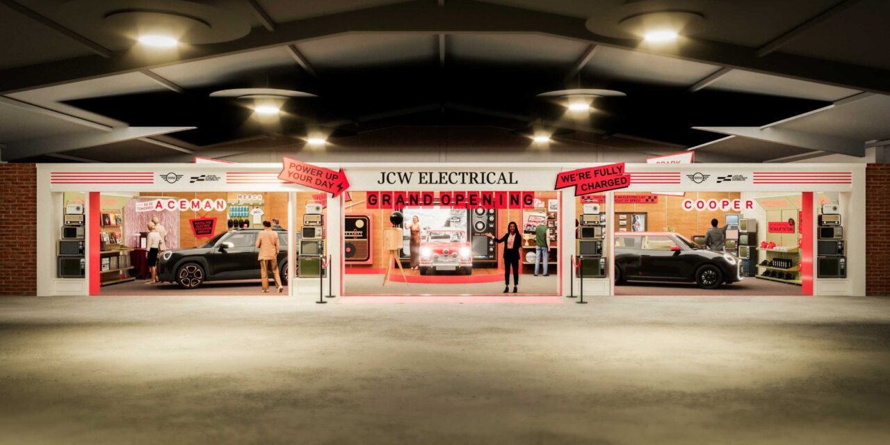MINI opens JCW Electrical store at Goodwood Revival 2025