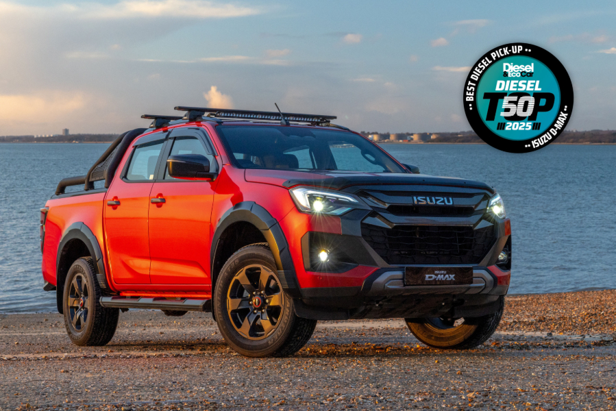 Isuzu D-Max wins Best Diesel Pick-up from Diesel & Eco Car for second year running