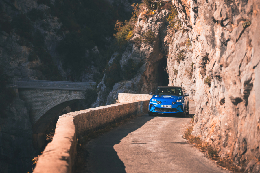 British duo fly the flag for electric motorsport in works-backed Alpine A290 on E-Rallye Monte Carlo