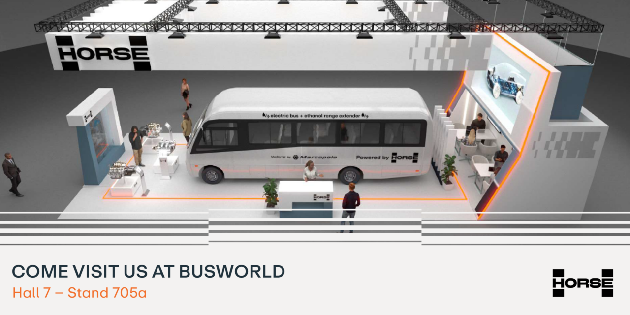 Horse Powertrain to showcase latest powertrain technology at Busworld Europe 2025