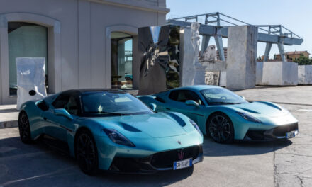 Maserati MCPURA brings the pure essence of Italian performance on the roads of Versilia