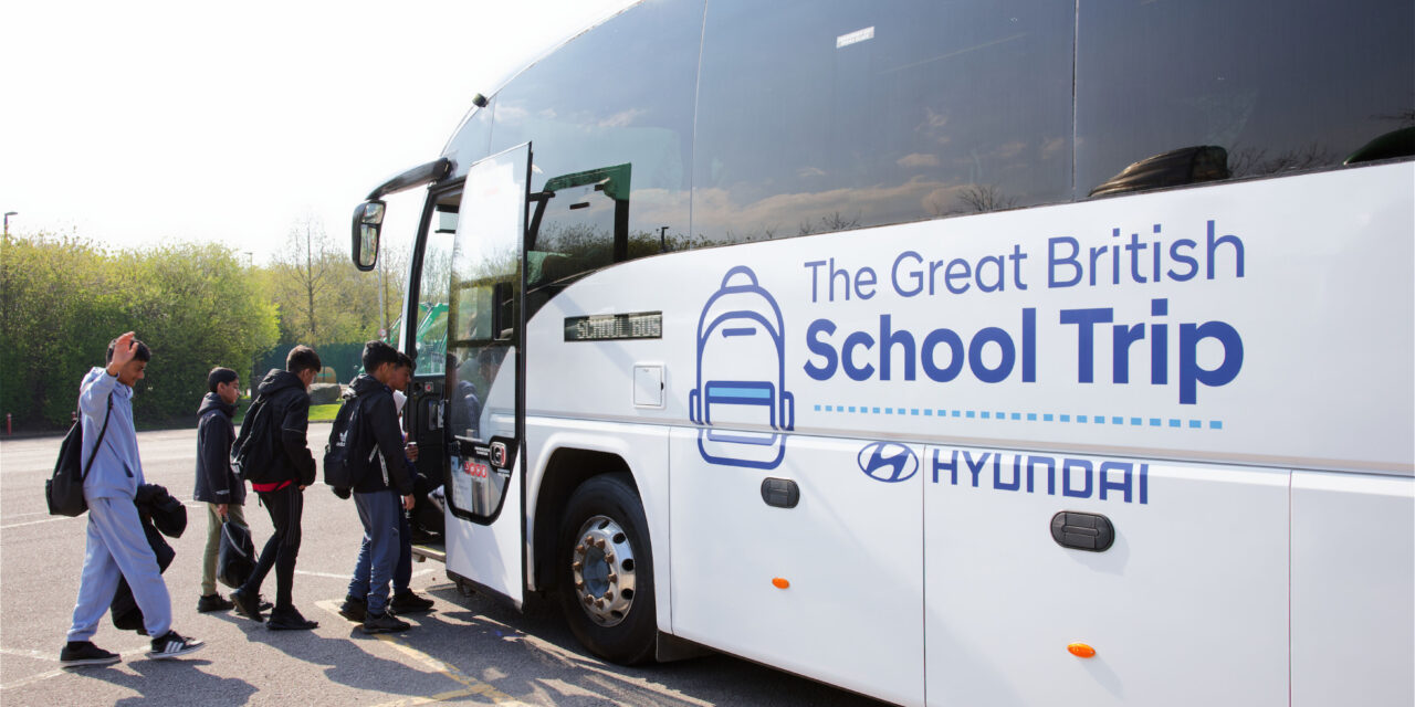 The Hyundai Great British School Trip reopens bursary funding to help thousands of children access unforgettable experiences