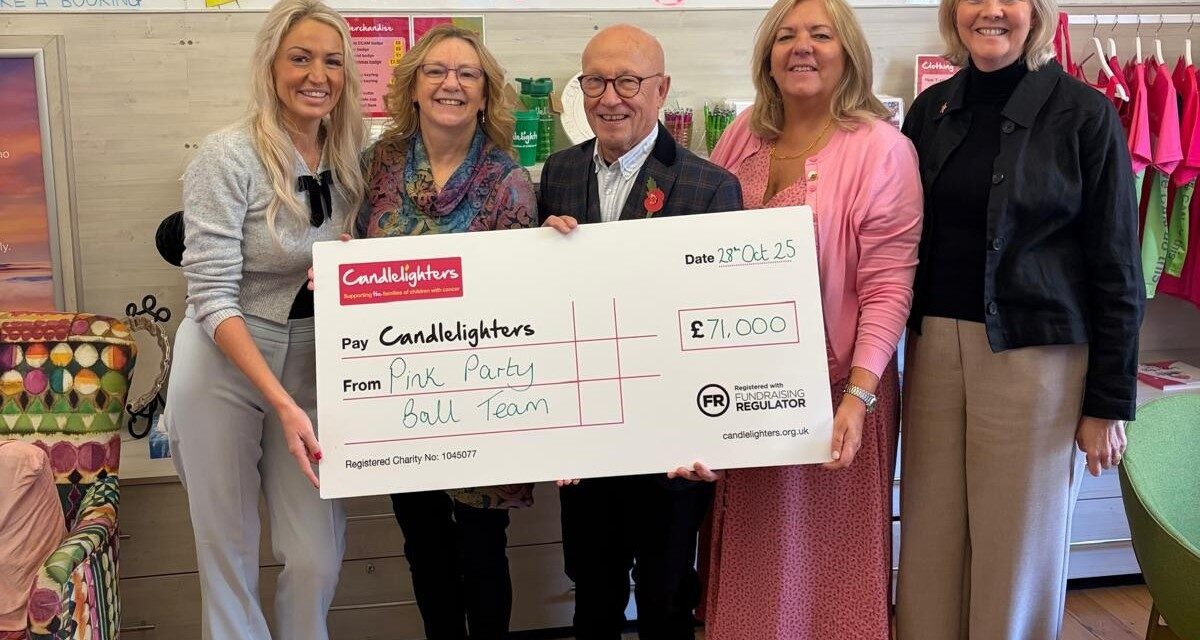 Harrogate ball raises over £70k for children with cancer