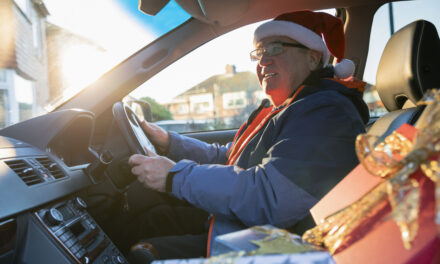‘Bah humbug!’ One in five Brits confess they talk to their car to cope with Christmas chaos