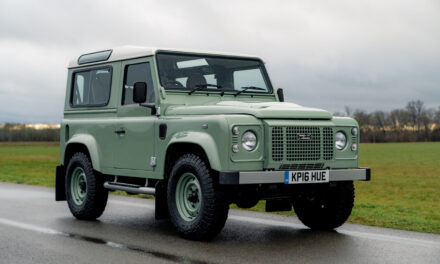 Last of its kind: the final 2016 Land Rover Defender Heritage Edition offered in online auction