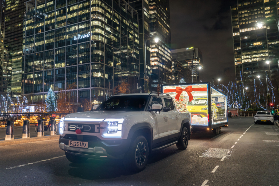 Christmas charity drive: BYD road trip raises money for good causes