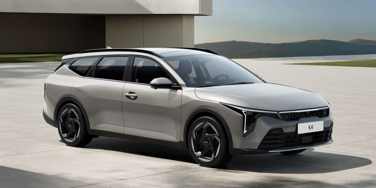 The Kia K4 Sportswagon combines dynamic styling with everyday practicality
