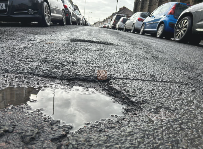 Council pothole claims rise by 90% in three years