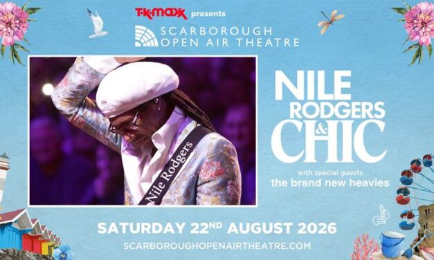 NILE RODGERS & CHIC TO BRING THE ULTIMATE DANCE PARTY TO THE YORKSHIRE COAST
