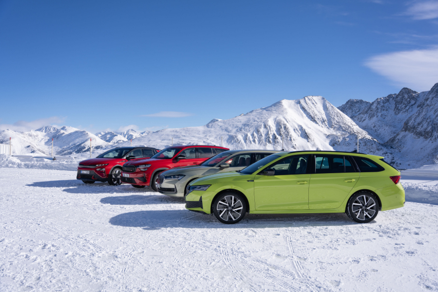 The Škoda 4×4 model range: Safe driving in all weather and challenging terrain
