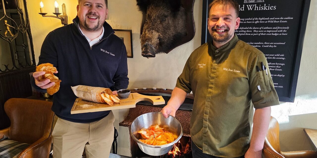 Lake District estate makes its own flavoured crisps for guests