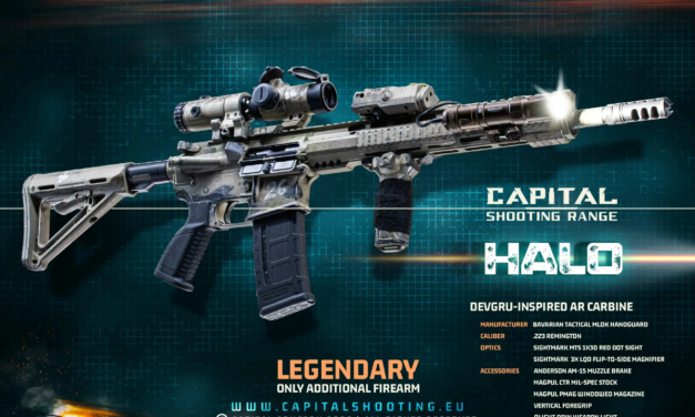 Tactical Budapest Shooting: Try the HALO M4 in the Dark