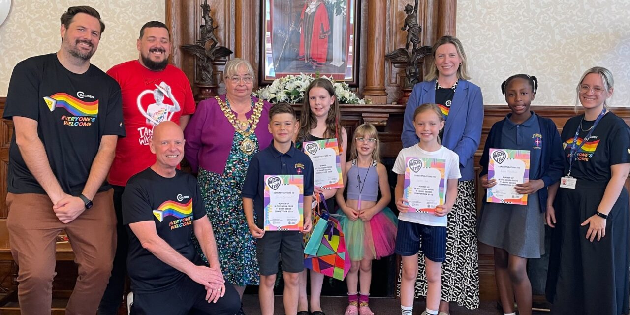 Young people across Wigan go head-to-head in Pride T-shirt design contest