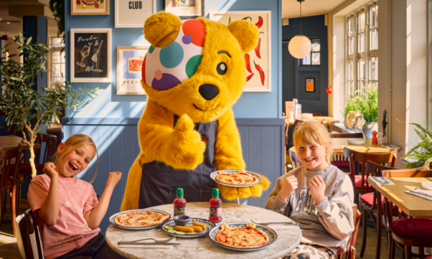 PREZZO ITALIAN WELCOMES PUDSEY ON TOUR FOR FREE SUMMER FAMILY BOOK CLUB EVENTS ACROSS THE UK